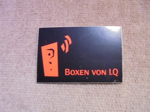 Aufkleber sticker boxen - aufkleber, von