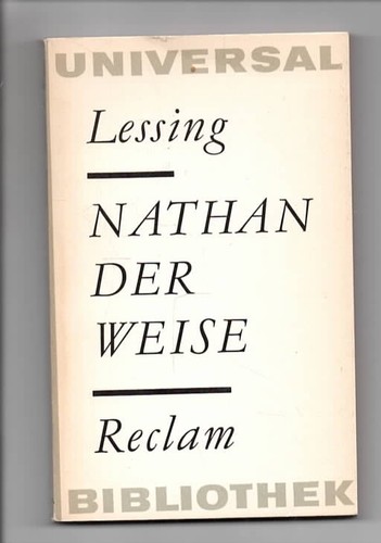 Nathan der weise von gotthold - weise,