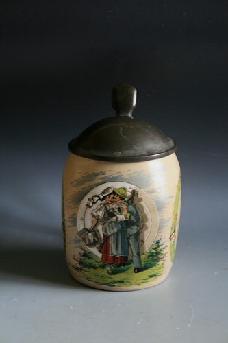 Antiker deutscher bierkrug - antiker,