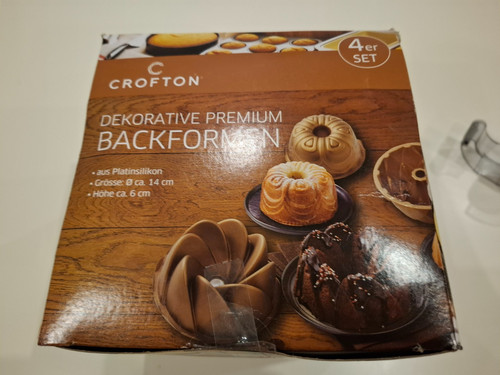 Silikon backformen set - silikon,