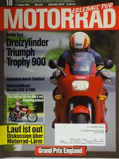 Motorrad 18 / 91 1991, Triumph