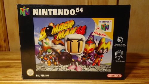 Bomberman nintendo 64 n64 - bomberman,
