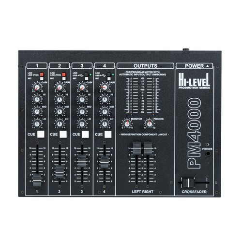 Level pm4000 usb - usb, dj
