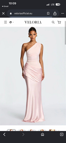 Veloria damen abendkleid satin - veloria,