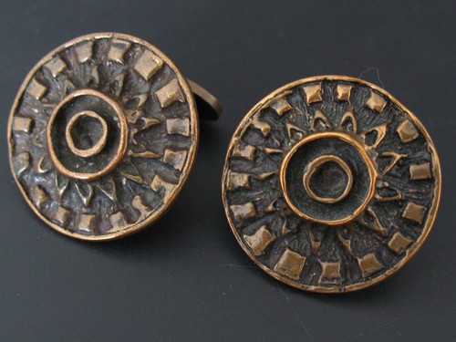 Manschettenknöpfe bronze - manschettenknöpfe,