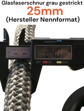 Kamindichtung 25mm Dichtschnur