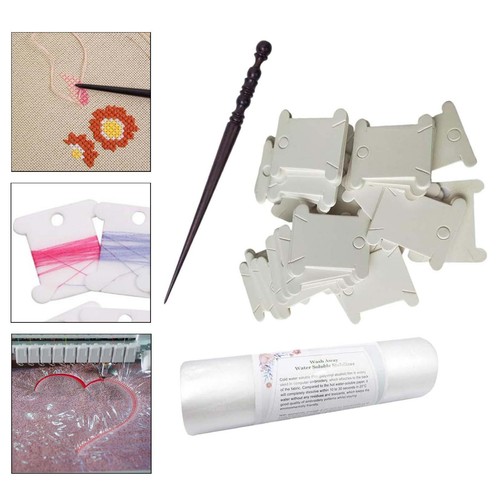 Stickerei set als stickhilfe - set,