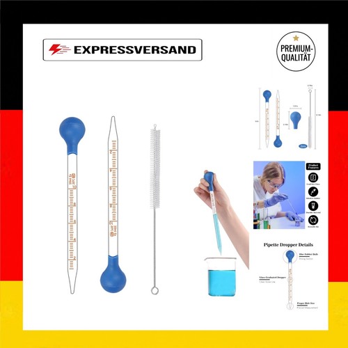 Yciche glas pipetten set - glas, 2
