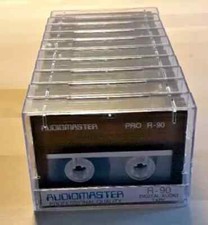 📼 10 x DAT Leerkassette 90 min - AUDIOMASTER PRO R-90 - profi DAT - 1x benutzt