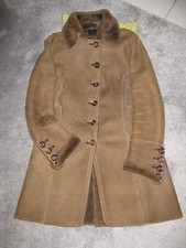 Artico Damen Leder Lammfell Kurzmantel, Gr. 42, Made in Italy