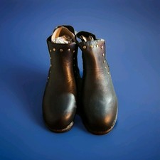 Damen Stiefelette Mit Nieten