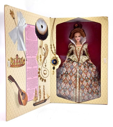 1994 elizabethan queen barbie - elizabethan,