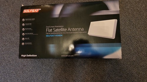 Flat satellit antenne - antenne, selfsat