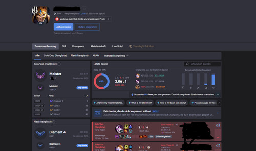 Lol account euw soloq master - lol,