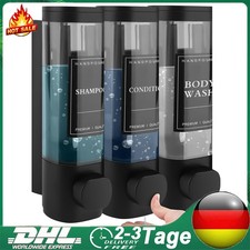 Wand Seifenspender Bad Shampoo Duschgel Spender Dispender Seife Nachfüllbar DHL