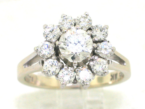 Brillant ring 585 weißgold - brillant,