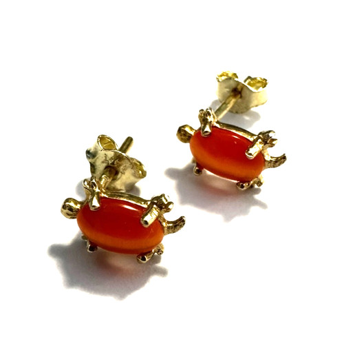Kleine 585 gold ohrringe - kleine,