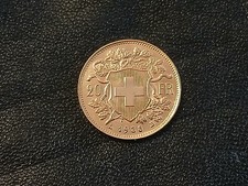 20 Franken Gold Helvetia