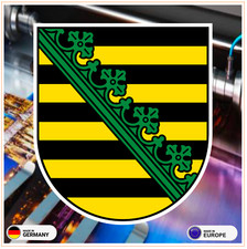 Sachsen  Wappen - normale oder