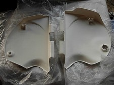 YAMAHA  XT 500   SEITENDECKEL RECHTS LINKS WEISS  XT500