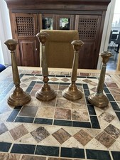 4 antike Kerzenleuchter