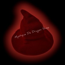 Roter Hexenhut Gestrickter