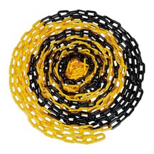 Absperrkette schwarz gelb