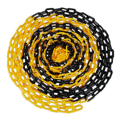 Absperrkette schwarz gelb