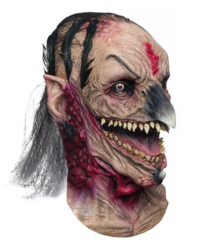 Harwitch hexenmaske aus latex - harwitch,