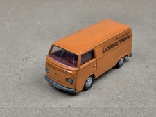 Schuco 317910 VW Volkswagen Bulli Bus Werbemodell orange van landessparkasse rar