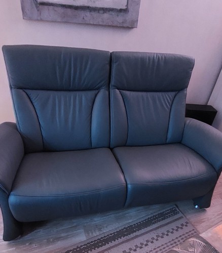 Sitzer sofa leder - leder, kaum