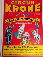 Plakat Circus Krone Salto