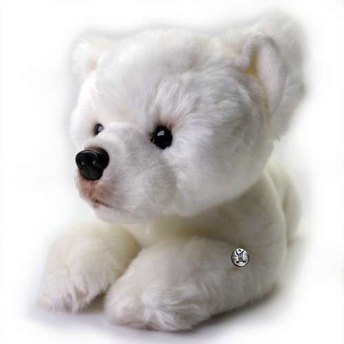 Eisbär teddy kuscheltier - eisbär,