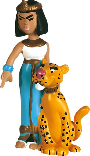 Asterix figur kleopatra mit - figur,