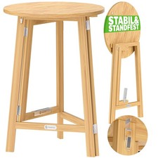 Stehtisch Bistrotisch Partytisch Holzstehtisch Klapptisch Klappbar Garten Ø 78cm