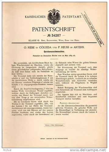 Original patentschrift o - original,