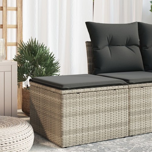Vidaxl gartenhocker mit - gartenhocker,