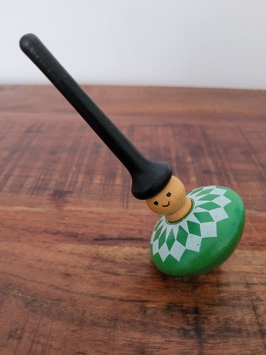 Holz kreisel männchen - holz,