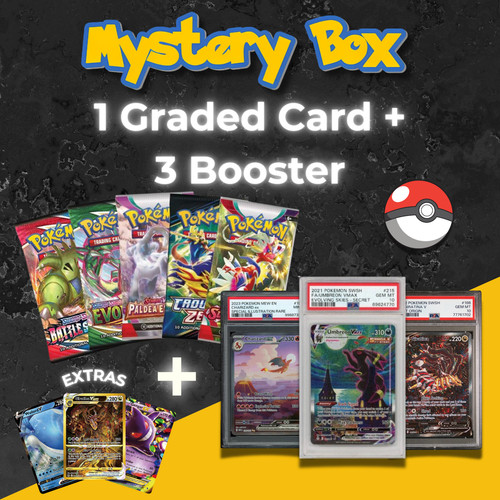 Pokemon mystery graded card - pokemon,