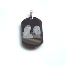 Edelstahl Anhänger mit