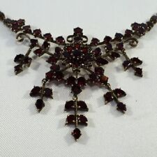 Wundervolle alte Granat Kette