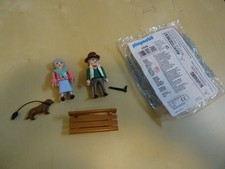 PLAYMOBIL  - Set 6549 - Oma und Opa (m. Dackel u. Parkbank)