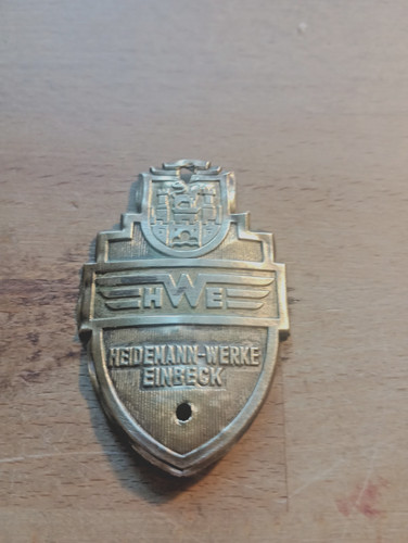 Fahrrad emblem hwe heidemann - -,