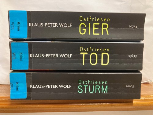 Klaus peter wolf ostfriesen - 3x,