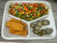 Menüteller von Bauscher