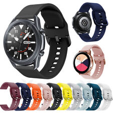 Für Samsung Galaxy Watch Active 2 40/44mm Watch3 41/45mm Weiches Silikon Armband