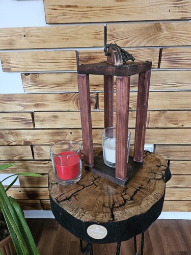 Holzlaterne groß
