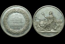 LEIPZIG / SACHSEN: Zinn-Medaille 1869. INTERNATIONALE MASCHINEN-AUSSTELLUNG.