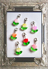 CHARM ANHÄNGER TULPE BLUME