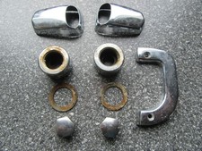 Mercedes Heckflosse W110 W111 W108 Scheibenwischer Hutmutter Chrom Kleinteile